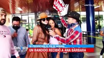 Vestido como un “bandido”, Piki recibió a Ana Bárbara en Cochabamba