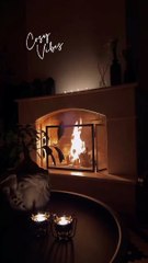 Τούνη – Αλεξάνδρου: Το απίθανο σαλόνι τους! Ο τεράστιος λευκός καναπές και το aesthetic τζάκι  2