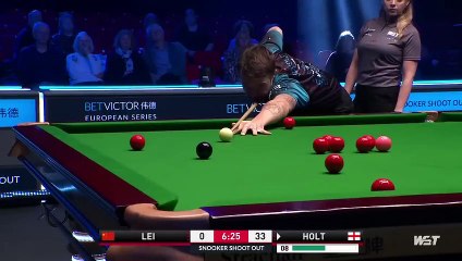 Michael Holt Makes A Century vs Lei Peifan - Round 1 - BetVictor Shoot Out 2023