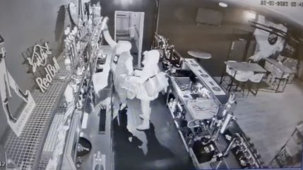 Burglars raid the Monkey Club bar in Hillsborough
