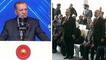 Cumhurbaşkanı Erdoğan, kameralar önünde valiye kızdı: Sen bana başka şeyler anlatıyorsun