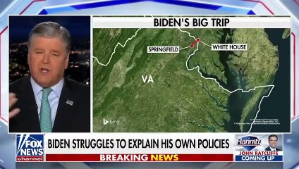 Hannity- Biden embarrassed himself yet again today