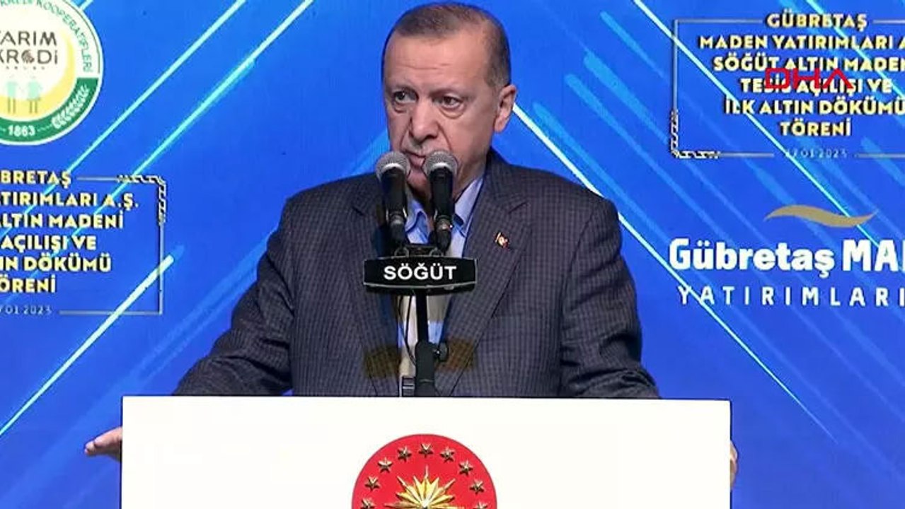 Cumhurbaşkanı Erdoğan: En çok üretim yapan üçüncü maden olacak