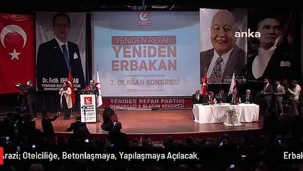 Erbakan: "Uludağ Milli Parkı'ndaki Binlerce Dönüm Arazi; Otelciliğe, Betonlaşmaya, Yapılaşmaya Açılacak.