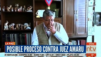 Juez Amaru, que dispuso jugar a Añez en la vía ordinaria, podría ser procesado