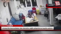 Amasya'da kayınvalideleri ölen damatlar sağlık çalışanlarına bıçakla saldırdı