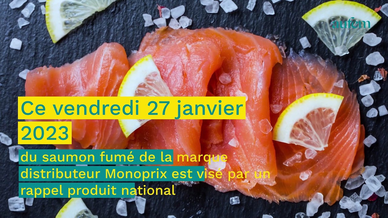 Rappel produit : ce saumon fumé vendu dans toute la France ne doit pas être consommé