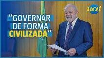 Lula: 'O Brasil precisa voltar à normalidade'