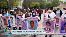 Se cumplen 100 meses de la desaparición de los 43 normalistas de Ayotzinapa
