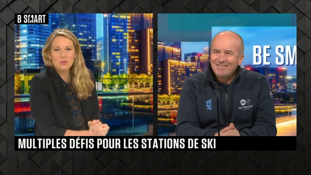 BE SMART - L'interview de Vincent Lalanne (officie de tourisme de Val Thorens) par Aurélie Planeix