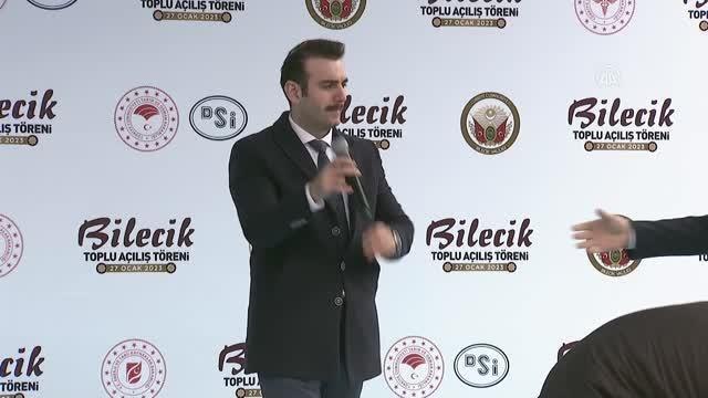 Sanayi ve Teknoloji Bakanı Varank, Bilecik Toplu Açılış Töreni nde konuştu