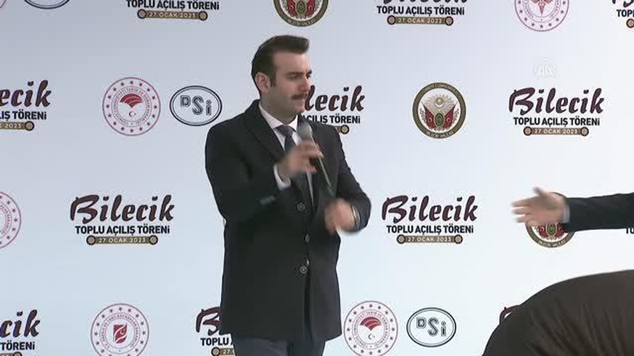 Sanayi ve Teknoloji Bakanı Varank, "Bilecik Toplu Açılış Töreni"nde konuştu