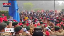 Uttar Pradesh : AMU में गणतंत्र दिवस पर लगे विवादित नारे का वीडियो वायरल |