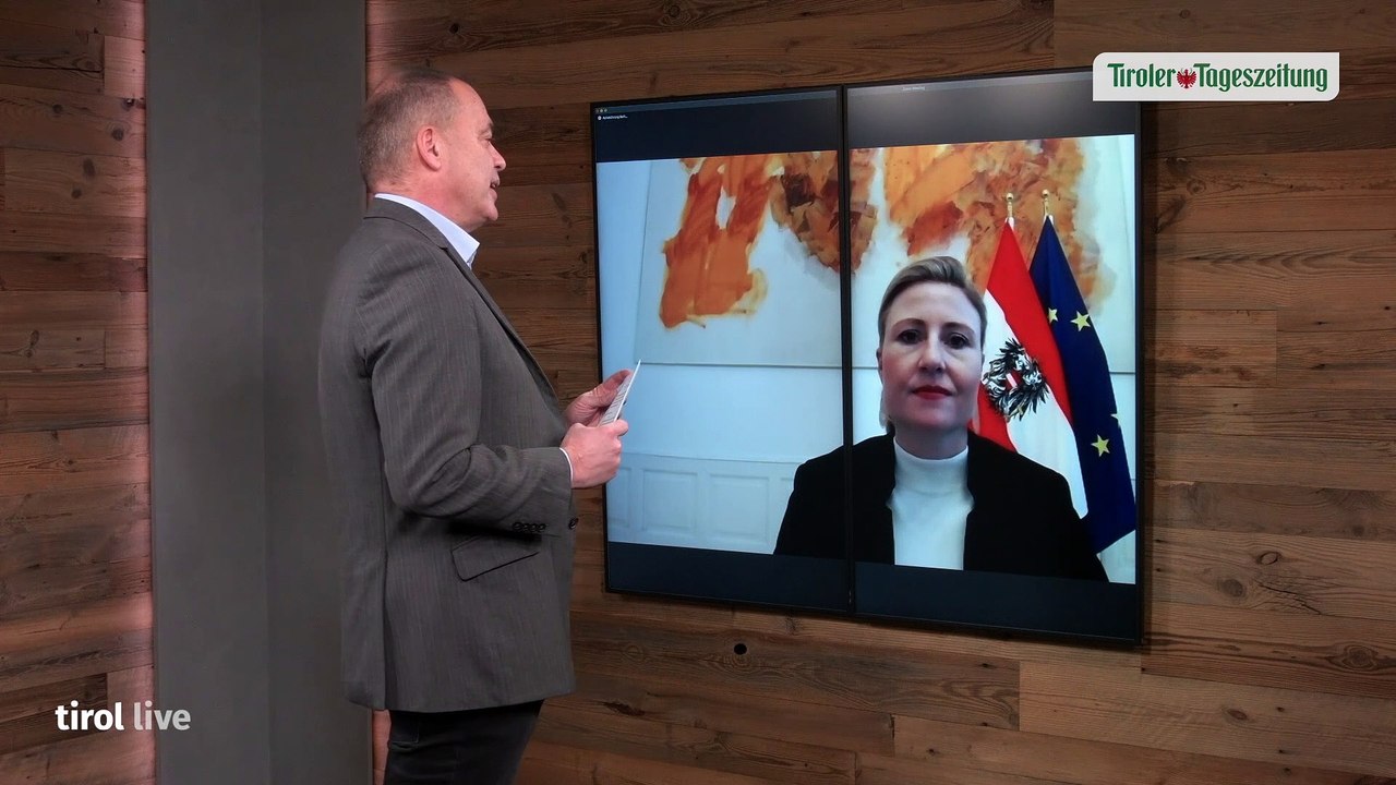 Susanne Raab in „Tirol Live”