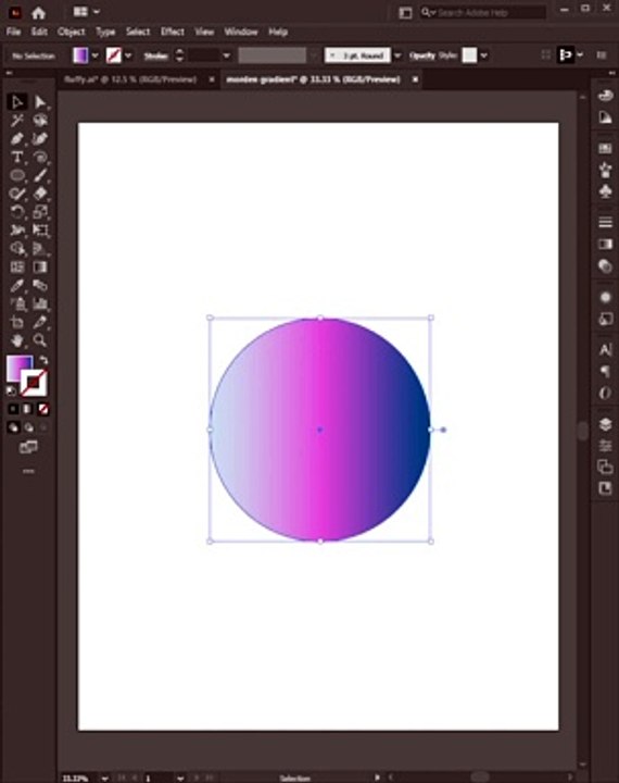 Create Smooth Gradient in Illustrator | Create Gradient Background in Illustrator | #illustrator