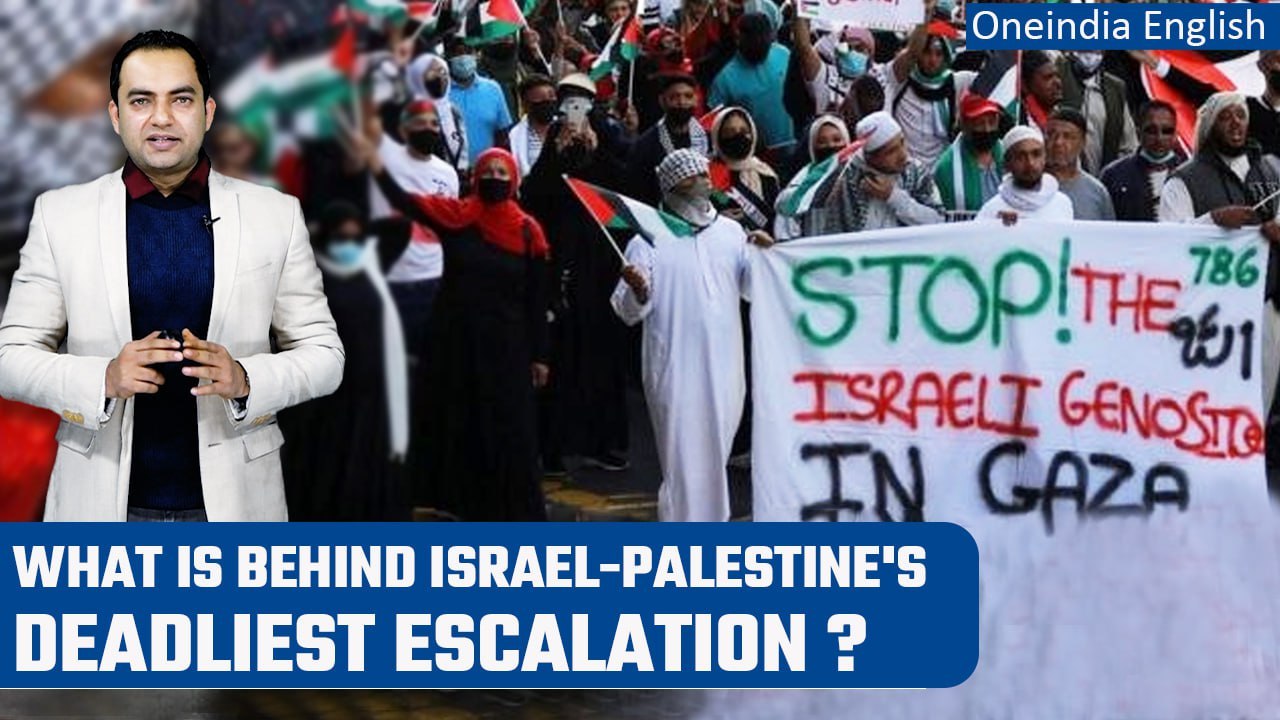 Israeli jets pound Gaza as tensions mount in West Bank | Oneindia News *Explainer