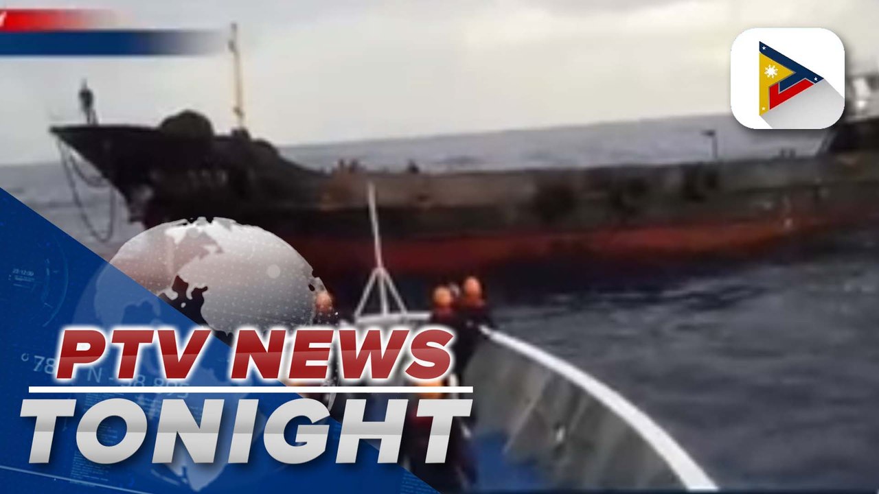 PCG rescues 7 Chinese fishermen from damaged vessel off Guiuan, Eastern Samar