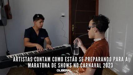 Artistas contam como estão se preparando para a maratona de shows no Carnaval 2023
