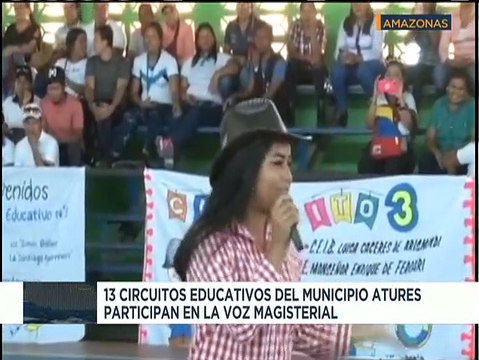 Amazonas | Docentes del municipio Atures mostraron sus talentos en “La Voz Magisterial”