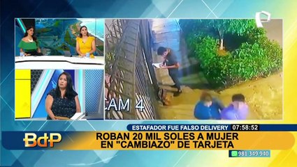 Estafa del "cambiazo": roban S/20 mil a mujer en compras con su tarjeta de crédito