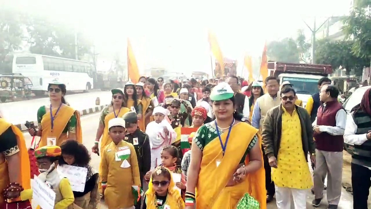 खण्डेलवाल दिवस पर निकाली शोभायात्रा, केडीएफ गूंज ने मचाई धूम