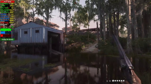 【Hunt Showdown】| RTX 3070 8GB, i9-9900 | 32GB RAM | PC Benchmark @ 1440p (60ᶠᵖˢ) ᴴᴰ ✔