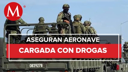 En Chiapas, decomisan 270 kilos de cocaína que eran transpotados en una aeronave