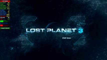【Lost Planet 3】| RTX 3070 8GB, i9-9900 | 32GB RAM | PC Benchmark 2 @ 1440p (60ᶠᵖˢ) ᴴᴰ ✔