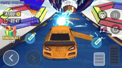 Superhero Car Racing Mega Ramp Games V3 - 3D Crazy Car Driving Simulator / Android GamePlay