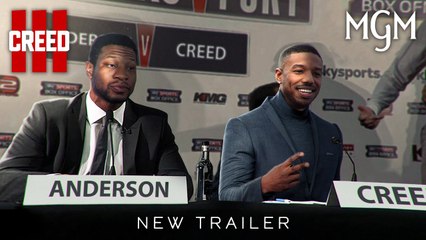 CREED III - New Trailer | Michael B. Jordan, Jonathan Majors Movie | MGM