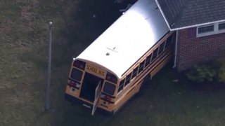 School bus crashed into a home in West Caldwell,  NJ