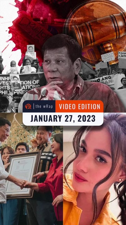 ICC’s probe on Duterte’s drug war moves to warrants stage | The wRap