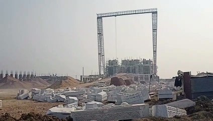 मई 2023 में हो जाएगी प्रतिमा की स्थापना, एनएच 27 पर कोटा वाले छोर पर 40 बीघा में चल रहा निर्माण कार्य