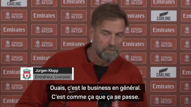 Liverpool - Klopp sur l'éviction de Lampard : C'est le business