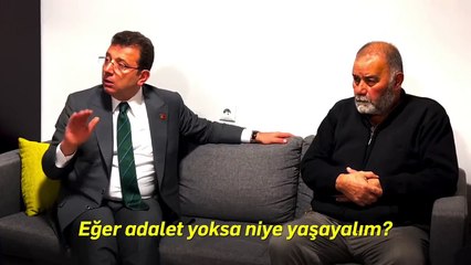 Ekrem İmamoğlu'ndan Sinan Ateş'in ailesine taziye ziyareti