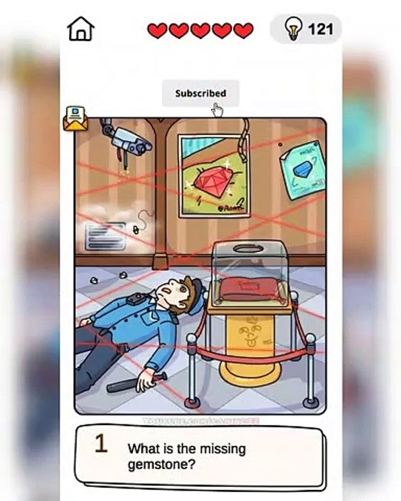 Stolen Gems Brain Out Detective Level 19 Brain Out Can you pass