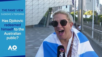 Has Djokovic redeemed himself to the Australian public?