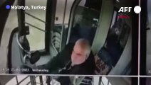 Bus crashes into a lake in Turkey with passengers onboard