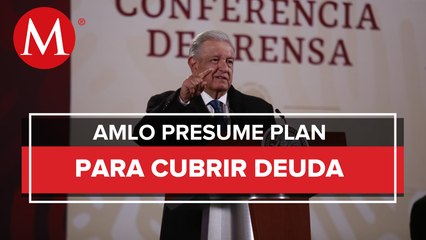 Crecimiento de deuda es menor que con Calderón y Peña Nieto: AMLO