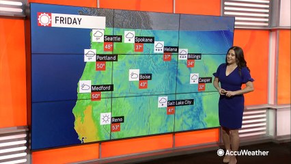 Unsettled weather brings rain and snow to California