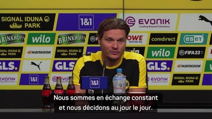 Dortmund - Terzic sur Haller : "Nous sommes en échange constant et nous décidons au jour le jour"