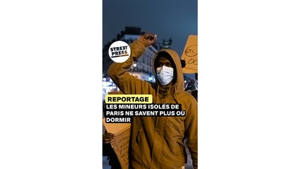 Les mineurs isolés de Paris ne savent plus où dormir