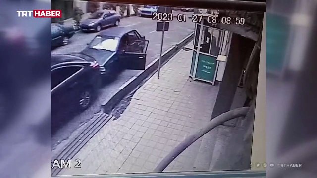 Azerbaycan'ın Tahran Büyükelçiliği'ne saldırının yeni görüntüleri