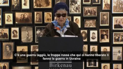 Auschwitz, la sopravvissuta: russi che ci liberarono fanno guerra