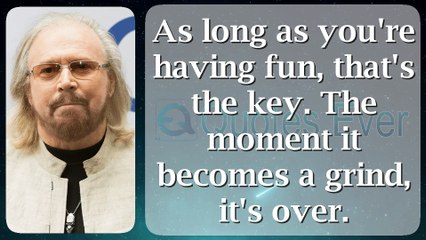 Barry Gibb 43 #quotesaboutlife #quotesaboutlove #quoteschannel Quotes Ever
