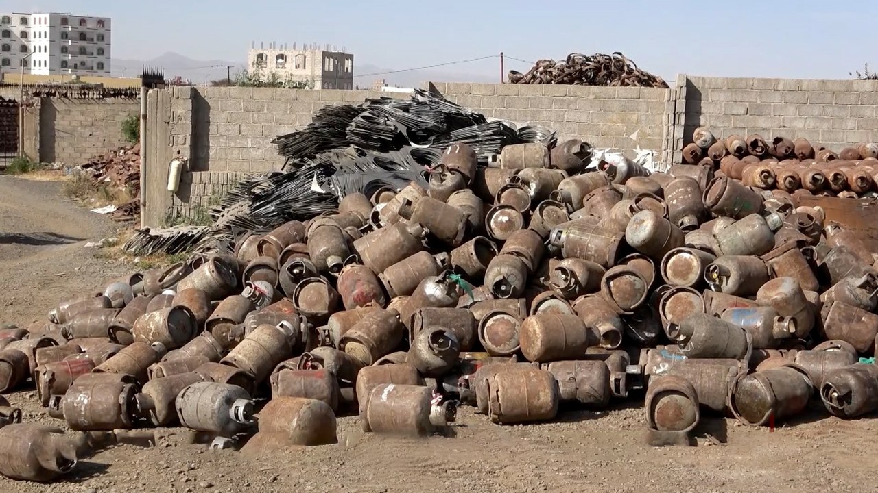 مقتل وإصابة العشرات جراء انفجار أسطوانات غاز تالفة في اليمن