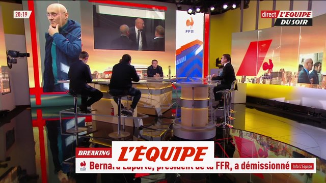 Laporte démissionne de son poste de président - Rugby - FFR