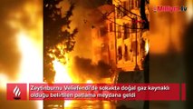 Zeytinburnu'nda doğal gaz kaynaklı patlama