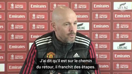 Man. United - Ten Hag : "Sancho ? Il est sur le chemin du retour"