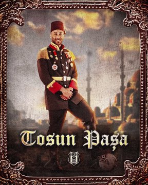 Cenk Tosun için Tosun Paşa paylaşımı